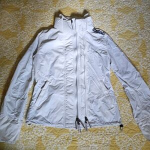 Superdry Japan The Windcheater White Jacket